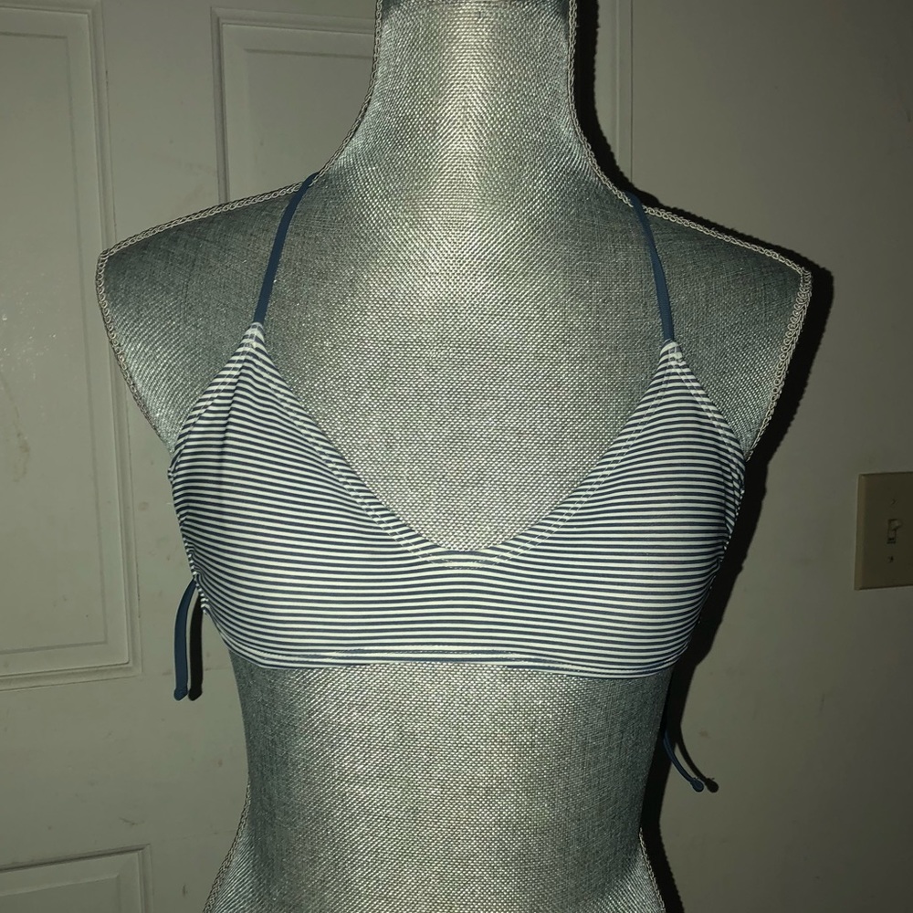 Stripped bathing suit